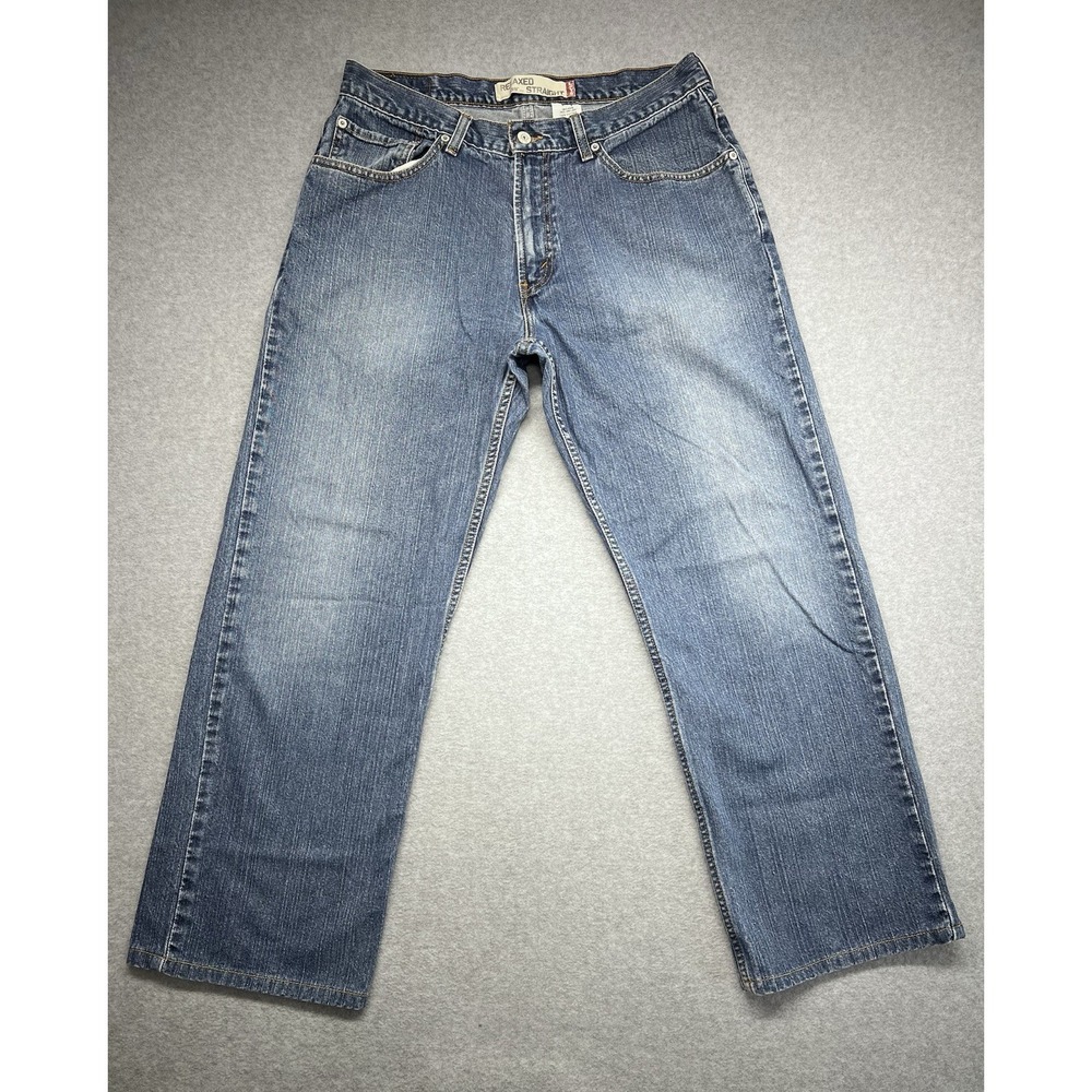 Levi's 559 VTG Jeans Relaxed Straight Mens 34 Blue Denim Baggy Work‎ Straight